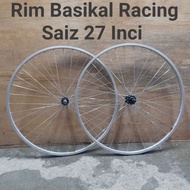 Racing road Bike Wheel Set 27 Inci Rim Basikal Racing Classic rim 27X1 1/4, 27X1 3/8