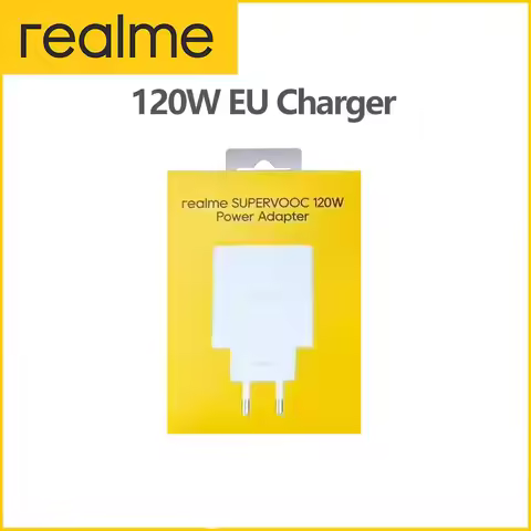 Original realme 120W SuperVOOC Charger Power Adapter for realme GT 6 7 Pro NEO 6 SE NEO7 GT5 Pro OPP