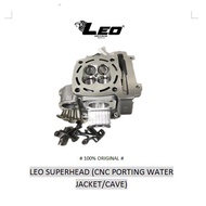 LEO SUPER HEAD CNC PORTING WATER JACKET/CAVE LC135 Y15 (22/25MM , 23/26MM , 24/27MM , 25/28MM)