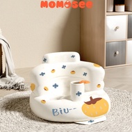Momosee Sofa Bayi Tiup PVC Sofa Makan Bayi Belajar Duduk Tempat Duduk Bayi Lucu Sofa Bayi WJ12 WJ13