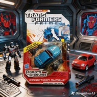 [MISB] Transformers prime Decepticon Rumble robot toy.