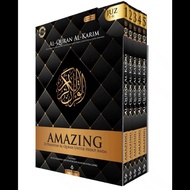 AL QURAN AMAZING PERJILID EKSKLUSIF AL QURAN HITAM PREMIUM AL QURAN KARYA BESTARI TERJEMAHAN PERKATA