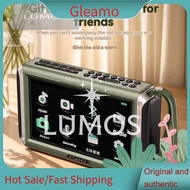 Gleamo SANSUI F55 Wireless Bluetooth Speaker 7-inch LED Display Radio Portable FM Radio TF Card Slot