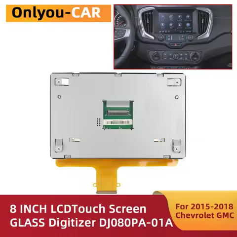 NEW DJ080EA-01K DJ080PA-01A DJ080EA-01G 8 inch LCD Screen For Chevrolet Suburban Silverado 1500 GMC 