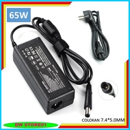 HP Laptop charger cellphone adapter 18.5V 3.5A needle 7.4*5.0 COMPAQ 435 C635 G72-B00 Pavilion G4 G6