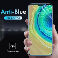 For Huawei P20 P30 Lite Nova 3i 5T 7i 7 8i 9 Se Honor 8X Y7 Y9 Pro Prime 2019 Y5P Y6P Full Cover Anti Blue Light White Soft Hydrogel Film Screen Protector