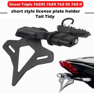 Motorcycle Tail Tidy License Plate Holder Fender Eliminator Registration Bracket For triumph Street 
