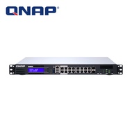 QNAP 威聯通 Guardian QGD-1600P-8G 16埠 370W 智能終端 PoE+ 交換器