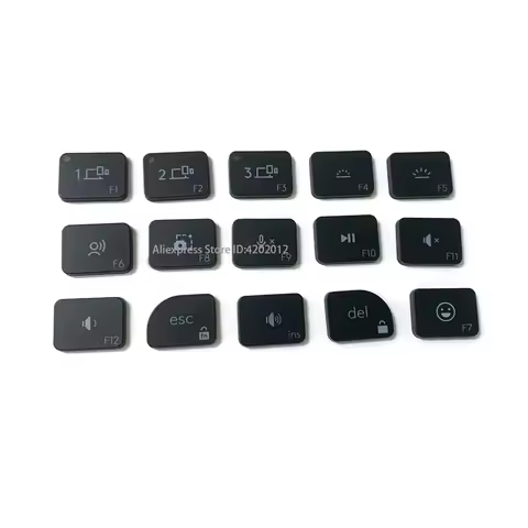 Replacement Keyboard Laptop KEY & Clips For Logitech Craft MX Keys Mini GreyBlack F1 F2 F3 F4 F5 F6 