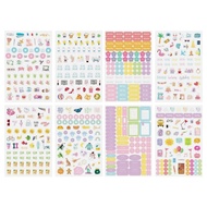 MEET Date Sticker for Planners Monthly Sticker Round Colorful Date Sticker Accessory