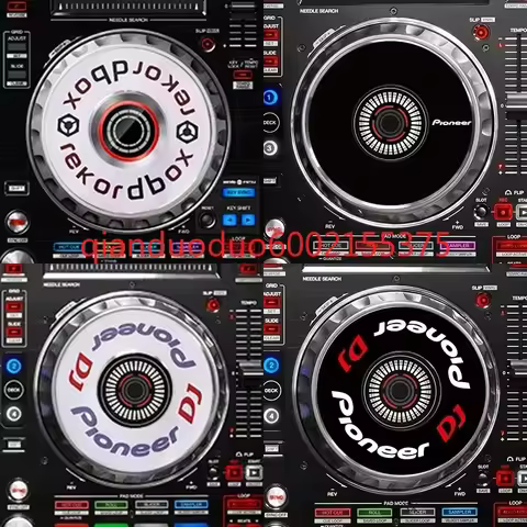Pioneer Ddj-RB 400 Sr SX Rx Flx6 Flx4 1000 Xdj-RR Skin jog Disk Recorder Turntable Sticker