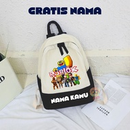 Tas anak tas ransel anak gambar roblox incredibox bahan kanvas premium tas anak viral roblox