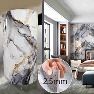 2.5mm 300cm x 120/60cm Marble Sheet Panel, 3D Nordic Tiles Wallpaper / Imitation Ceramic Wall Sticke