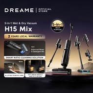 Dreame H15 Mix Wet & Dry Vacuum | 5-in-1 Cleaning | 23,000Pa Suction | AI Robotic Arm | 100°C Brush 
