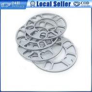 3mm/8mm 4-5 Hole Universal Wheel Spacer (Polish) Hub centric Wheel Spacer Cone Tayar Spacer