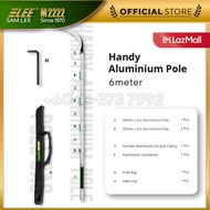 [SAMLEE M2222 HQ] Handy Aluminium Pole [Batang Sambungan] 6m/ 12m/ 9m
