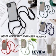 Realme 10 Realme C33 Case Lanyard Case Aero Matte Transparent Mychoice Realme 10 Realme C33