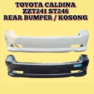 Toyota Caldina ST246 GT4 02-07 Rear Bumper / Bumper Belakang
