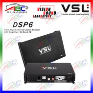 VSL Audio DSP Amplifier DIGITAL SOUND PROCESSOR BUILT-IN 4CH AMPLIFIER 6CH DSP BLUETOOTH X'OVER SUB 