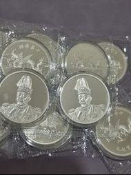 銀幣2020 中華帝國袁世凱洪憲紀元飛龍銀幣 .999復刻銀章 1盎司