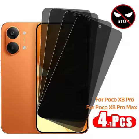 Privacy Screen Protector For Poco X8 Pro Max Tempered Glass Poco X8 Pro Max Anti-spy Protective Phon