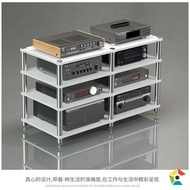 Audio Rack & Hi-Fi Equipment Cabinet Amplifier TV Stand Entertainment Unit With Karaoke Storage R6FL
