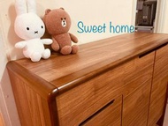 全新實木鞋櫃，120cm濶 超靚木🪵，北歐簡約風