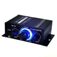 800W Amplifier Audio Amplifier Bluetooth Stereo Hifi Mini Amplifier 2Ch Lcd Display Build-In Wireles