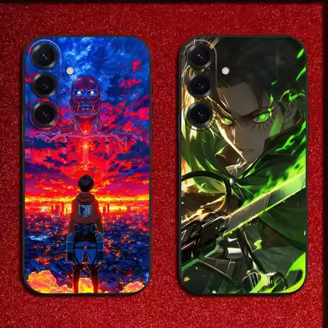A-Attack on T-Titan Anime Phone Case For Samsung S25,S24,S21,S22,S23,S30,Ultra,S20,Plus,Fe,Lite,5G B