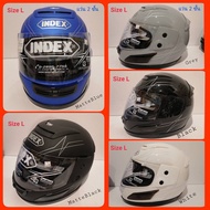Index helmet Model 811-I Shield เครื่องแต่งกายและหมวกกันน็อค Free size L `อินเด็กมีแว่น2ชั้น