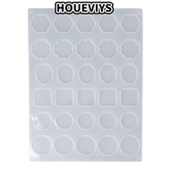 HOUEVIYS Silicone Wax Seal Mat, Silicone 279*206*7mm Wax Seal Mold, Wax Seal Kit  30-Cavity Wax Seal