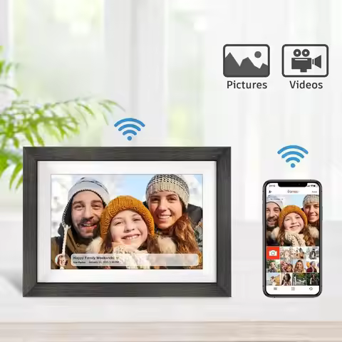15.6 Inch 32GB WiFi Large HD Touch Screen IPS Digital Photo Frame 1920*1080 WiFi Smart Frame Share P