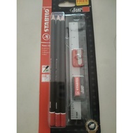 Stabilo Exam Grade 2B Pencil (Black & Colour Series, Set of 12 / 6, Jumbo ,309L, Value Pack & Exam S