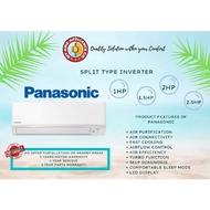 PANASONIC 1HP TO 2HP  STANDARD INVERTER SPLIT TYPE AIRCON