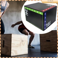 [Lslhj] Plyometric Portable Jump Multifunction Box for Home Exercise Conditioning Strength Training 