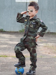 พร้อมส่งที่ไทย ชุดทหาร ชุดอาชีพทหาร ชุดทหารผู้พัน สำหรับเด็กชาย ชุดทหารสำหรับเด็ก