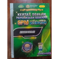 KERTAS SOALAN PEPERIKSAAN SEBENAR SPM 2018-2024 EKONOMI