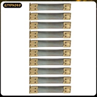 [qjypno49] 10pcs Purse Or Glasses Case Flex Frame Internal Flex Spring Clip Bronze 8cm