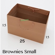 Brownies Paper Bag 25x15x15 | Brownies paper bag