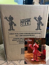 Migh Jaxx XXRay Plus Elmo Chrome Red半剖 Elmo 電鍍紅色