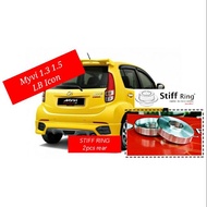 Perodua Myvi 1.3 1.5 LB Icon Alza Stiff Ring Subframe Fine Tuning Kit Rear 2pcs