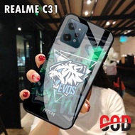 Softcase Glass Kaca REALME C31 - Casing hp REALME C31 [ S17 ].