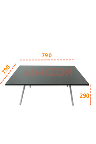 AIMIZON Besar Meja Jepun Kaki Berlipat Segi Empat / Big Japanese Table Square