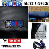 ONE PIECE MOTOR SEAT COVER SEAT COVER FOR YAMAHA AEROX 155| MADE OF DRY CARBON |