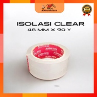 48MM X 90Y CLEAR ISOLATION | CLEAR ISOLATION | Duct tape | Insulation | Clear Duct Tape
