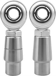 1/2 X 1/2-20 Heim Joints Rod End Kit with Jam Nuts, C1045 Steel Left and Right Hand Rod End Bearing 