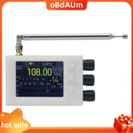 64-108MHZ Portable TEF6686 Full Band Radio Receiver RDS Receiver AM FM SW MW LW with Antenna 2.8 Inc