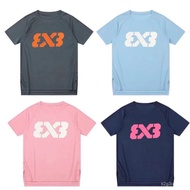 American Short-Sleeved Sports T-Shirt Quick-Drying Mesh Breathable Top Basketball Shooting Training 