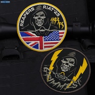 [Custom Velcro patch]HK.493 Flying Team F35 Tactical Embroidery Morale Mark 3D Velcro Patch /Badges/