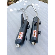 Exzos Red Leo racing cutting exhaust 28mm Ego v1/v2 Nouvo Avantiz Ego S Solaris mio sporty/soulty mi